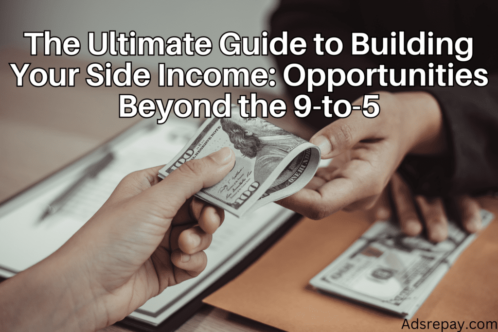 The Ultimate Guide to Building Your Side Income: Opportunities Beyond the 9-to-5